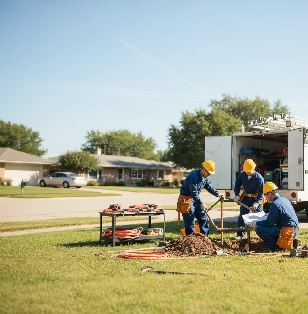 Sewer Line Repair in Sandy Hook, VA
